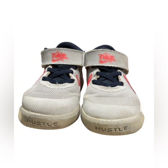 Nike Tenis shoes for boys size:12 color:gray/orange - Picture 1 of 8